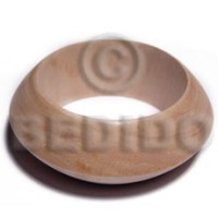 Plain Wholesale Raw Natural Wooden Blank Bangle Casing Only