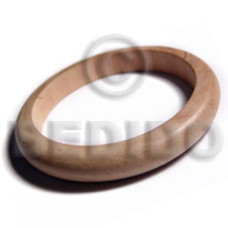 Plain Wholesale Raw Natural Wooden Blank Bangle Casing Only