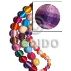 15mm natural white round wood