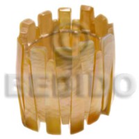 Elastic mop bangle resin