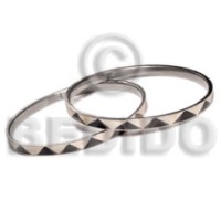 Laminated hammershell natural white black tab