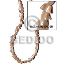 Troca natural nude nuggets standing