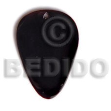 Reversed teardrop blackpin 50mmx30mm