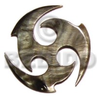 Blacklip round celtic 40mm