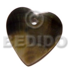 30mm heart blacklip