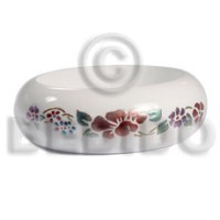 White embossed metallic