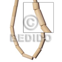 Natural white tube 10mmx30mm