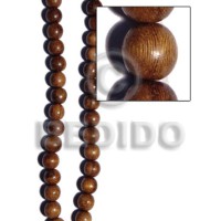 Robles round wood beads 15mm