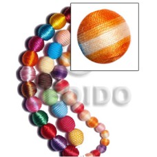 20mm natural white round wood