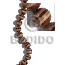 20mm patched wood stripe ball