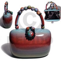 Collectible handcarved laminated acacia