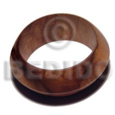 Bayong saucer wood bangle