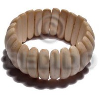 Elastic ambabawod wood bangle