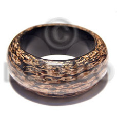 Wood bangle laminated ypilypil